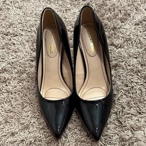 Black Fashion Nova Pointed-Toe Women's Heels